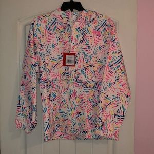 North face wind breaker rain jacket size XL youth (18)
